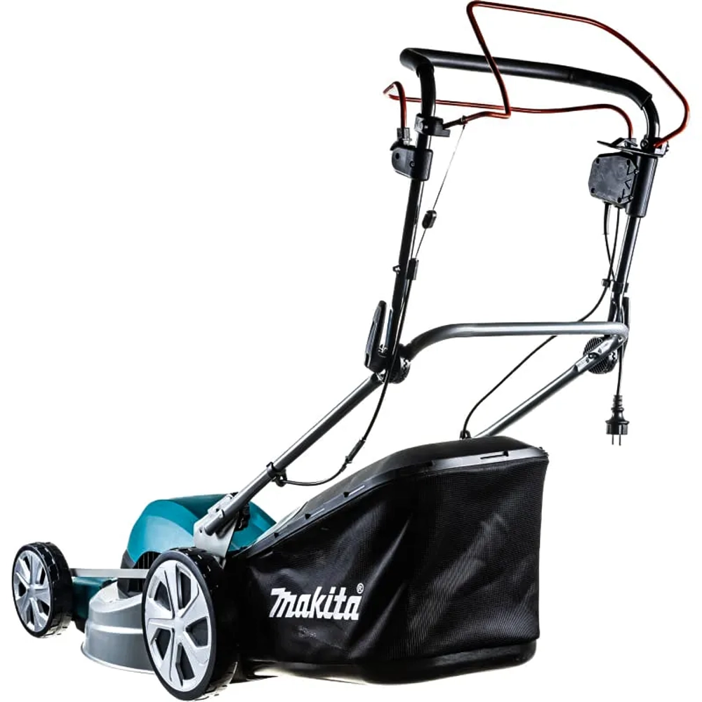 Электрическая газонокосилка Makita ELM4621 самоходная: 1800 Вт, нож 46 см, ELM4621