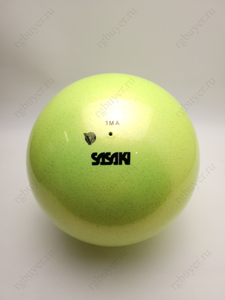 Мяч Sasaki 18,5 см серия "Аврора" Дынный желтый MLY (Melon Yellow)