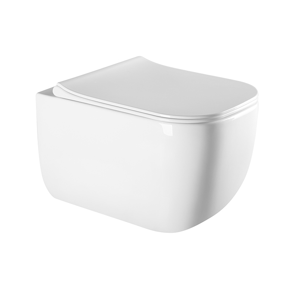 PINTO RIMLESS Безободковый подвесной унитаз EWC700-126W