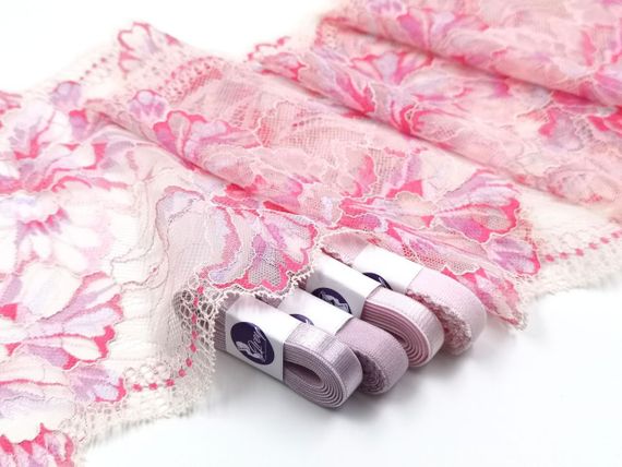 отделка лиловый и розовый турция