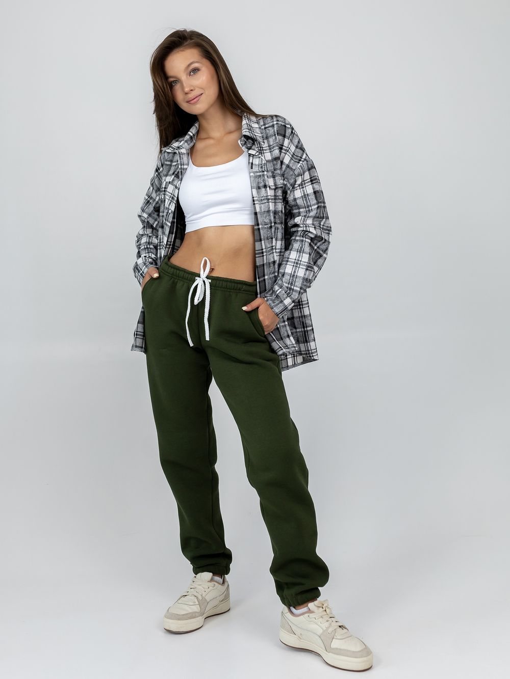 С-335-2 Рубашка в клетку ВАРЁНКА