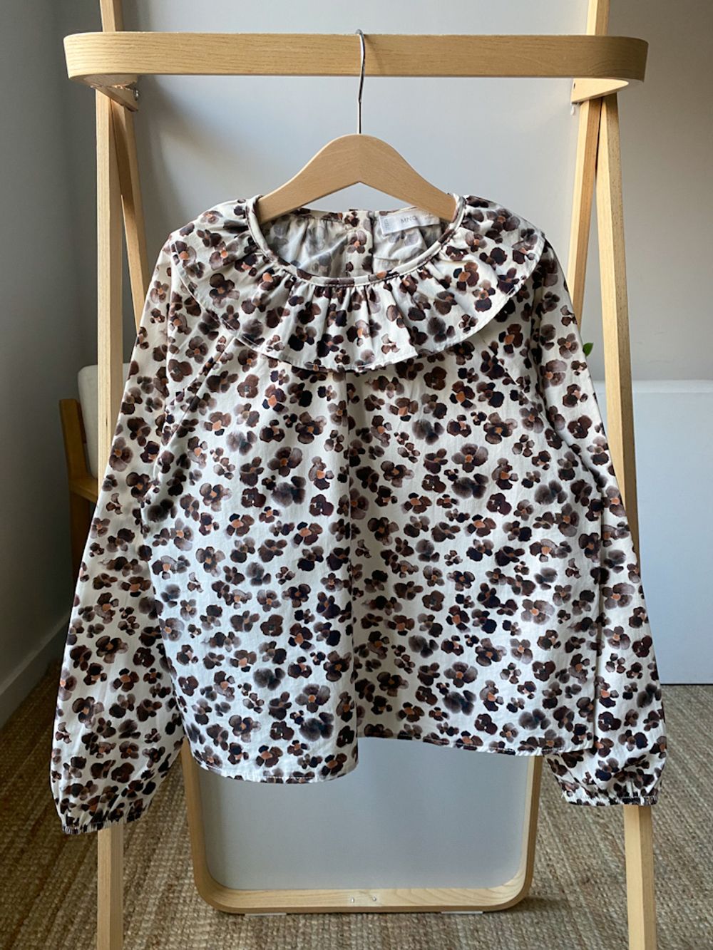 Новая хлопковая блузка  Mango, 134