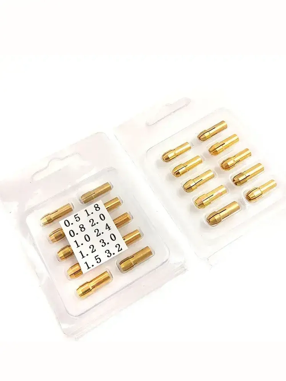 Цанги для гравера набор хвостовик 4,2