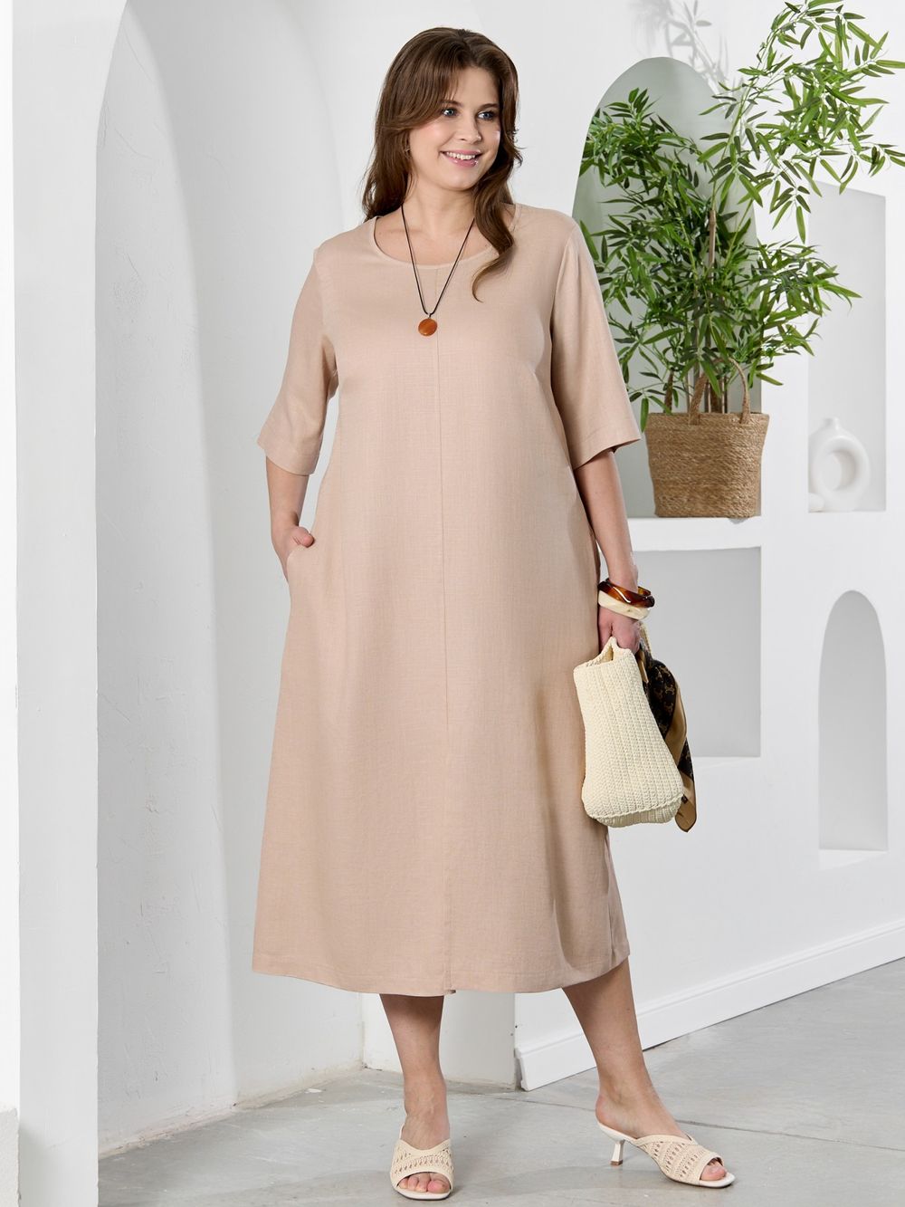 Платье Камео-1 Виотекс БЕЖЕВЫЙ