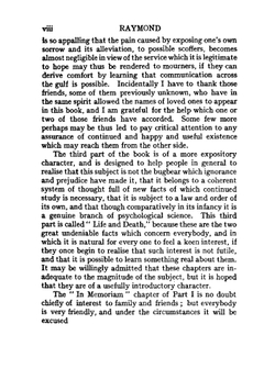 Raymond, or, Life and death. With examples of the evidence for survial of memory and affection after death | Lodge Oliver