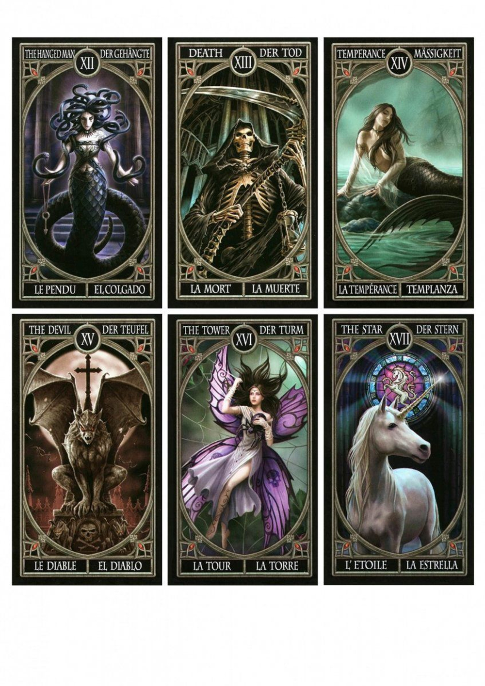 Anne Stokes Gothic Tarot / Таро Готическое Анны Стокс