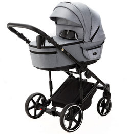 Детская коляска Adamex Zico New 2 в 1 ZN-TK60 TIP (СЕРЫЙ)