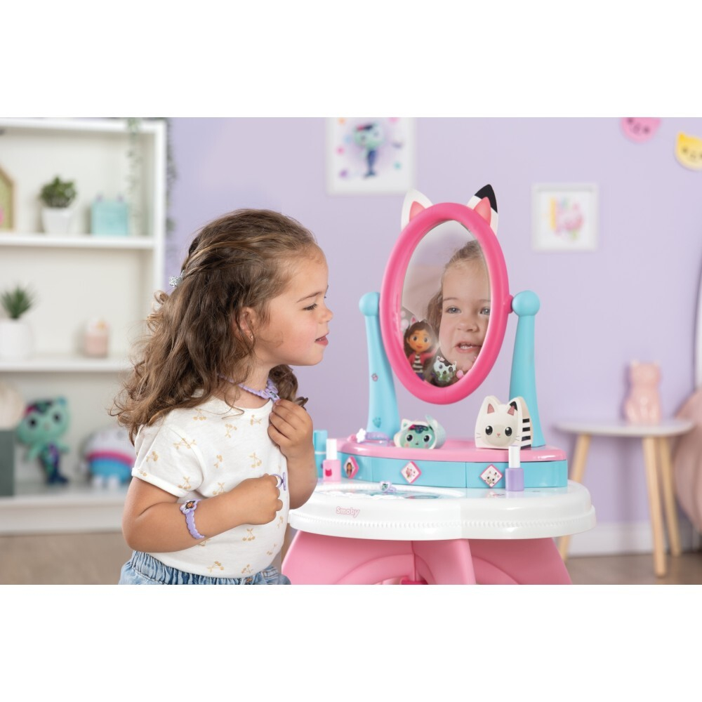 Smoby Gabi Cat House - Туалет и кресло 2-в-1 + 12 аксессуаров 320254 / артикул   320254  / GTIN 3032163202547