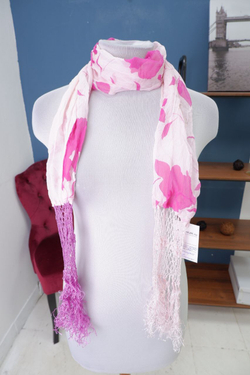 Шарф шелковый