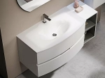Тумба с раковиной Cezares ELETTRA 100 55525 100 Bianco opaco