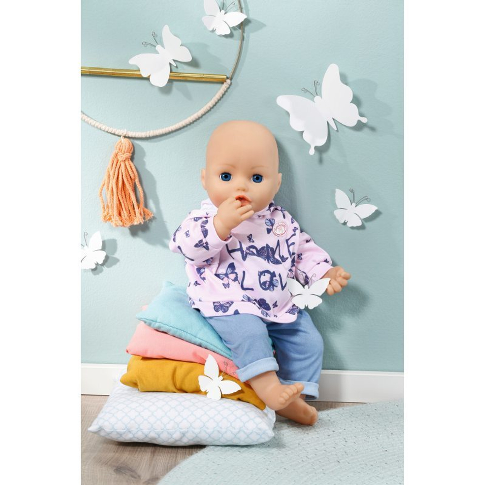 Annabell - Одежда Розовая Толстовка и штанишки для куклы 43 см 704202