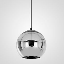 Подвесной светильник Copper Shade Chrome D25