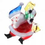 Фигурка с подсветкой «Веселый Дед Мороз» 9,5*4 см (на присоске)