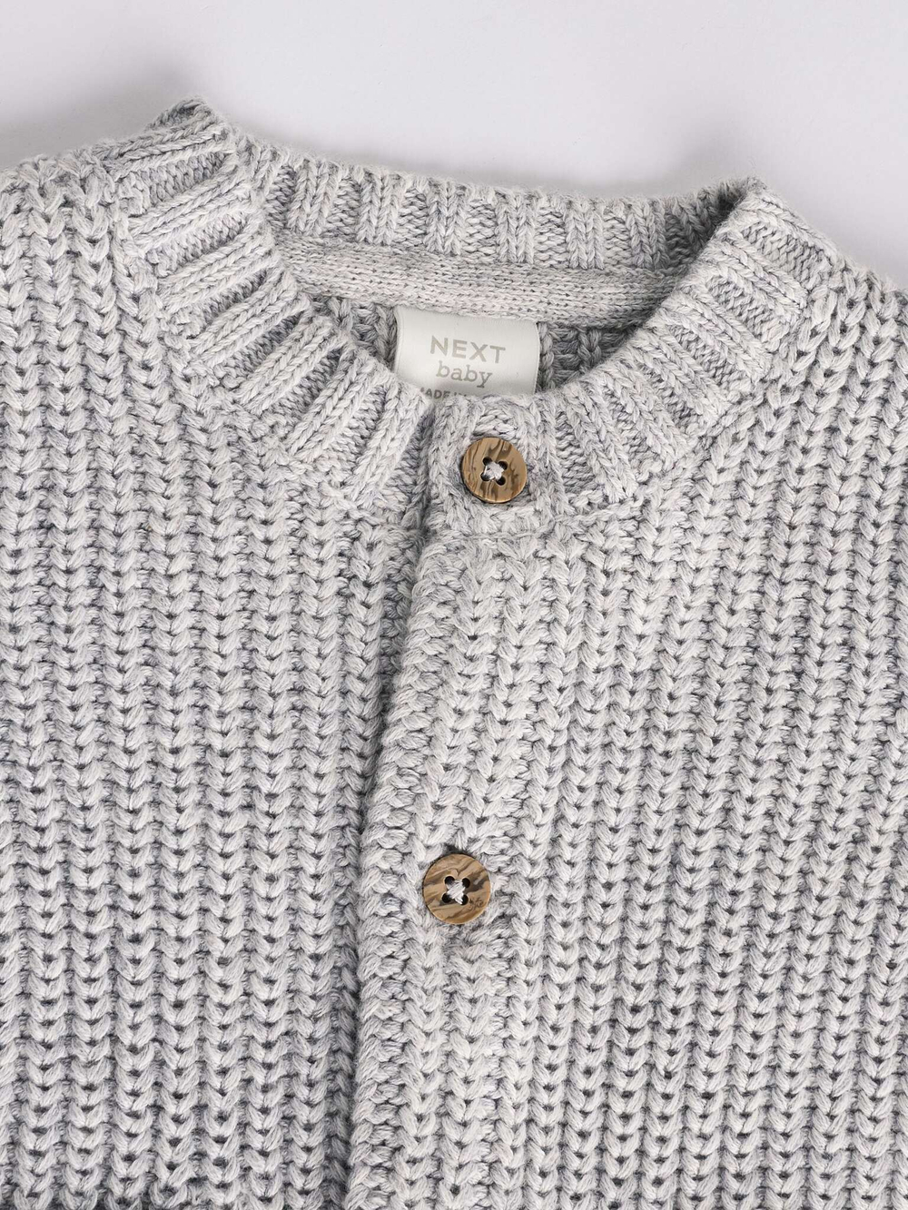 Вязаный кардиган для малышей Next B00-979, Серый
