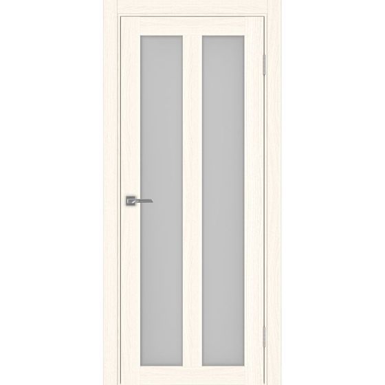 Купить Межкомнатная дверь экошпон Турин 521.22 ясень светлый остеклённая