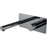 Смеситель для раковины Boheme Stick 125-SGM.2 С ВНУТРЕННЕЙ ЧАСТЬЮ, Shine Gun Metal TOUCH