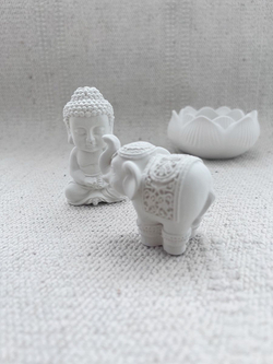 Набор Будда и слон на подставке