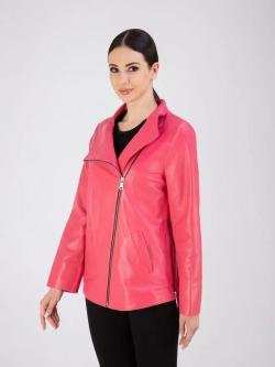 Кожаная куртка демисезонная косуха