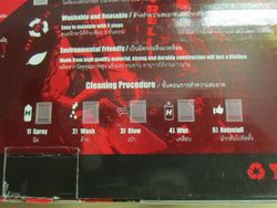 Hurricane Air Filter for Honda CRF250L-M-Rally, CMX300 Rebel. CMX500 Rebel. HM-8117