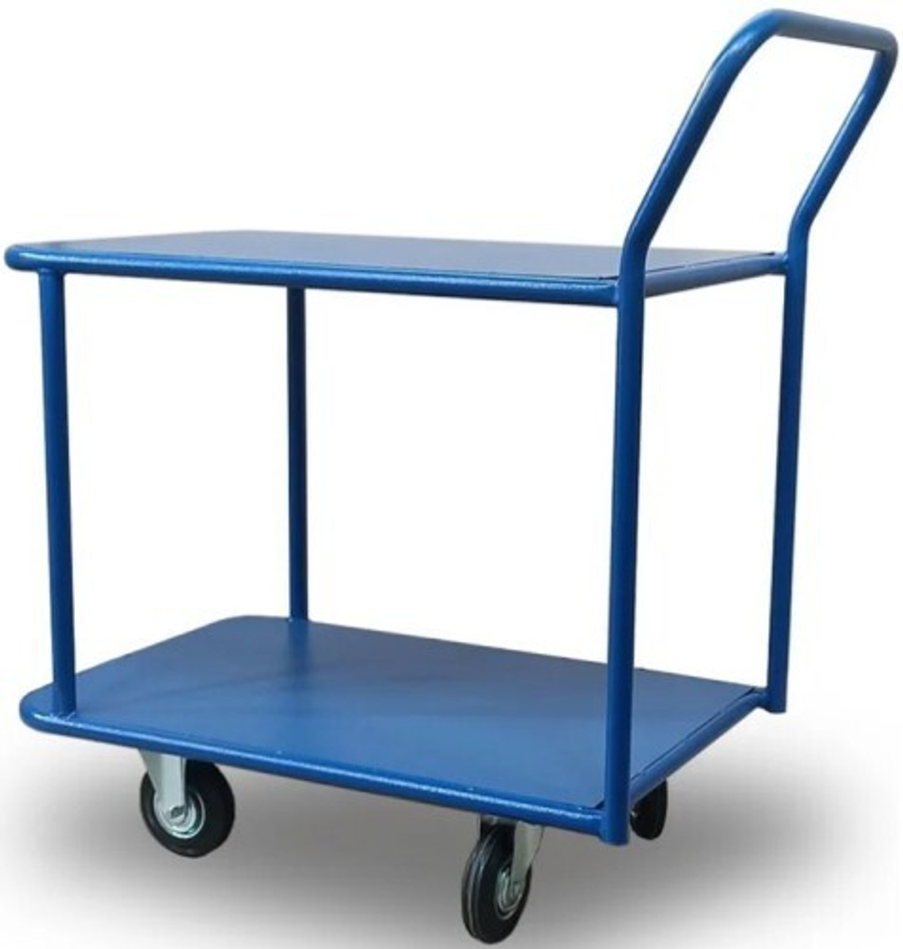 Тележка платформенная СТЕЛЛА-ТЕХНИК КП-2 2-х ярусная КП-2-М-5-8-125-И