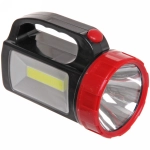 Фонарь ручной пластик,COB 1+1 LED 3хАА