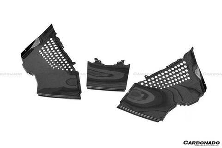 Карбоновая сетка охлаждения двигателя в заводском стиле для FERRARI SF90 STRADALE Феррари OEM