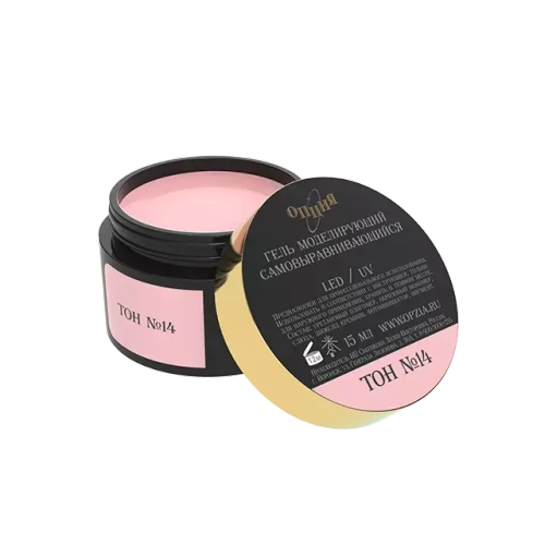 Опция Гель камуфлирующий моделирующий самовыравнивающийся тон 14, 15 мл