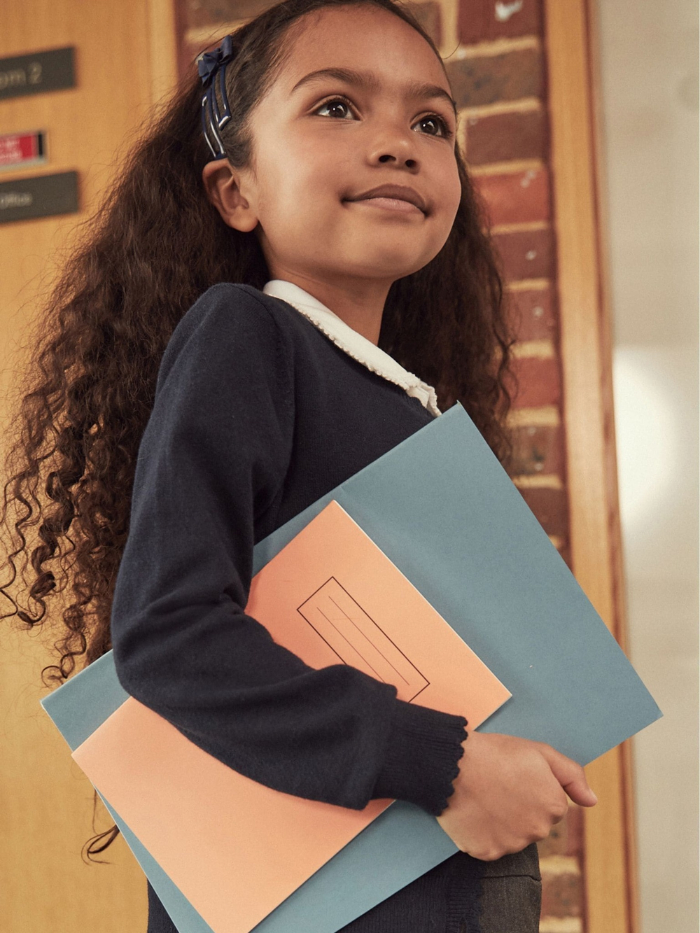 Кардиган школьный для девочки Next M82-236, Темно-синий