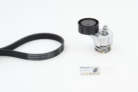 CONTINENTAL CTAM - 6PK1130K1-COT - V-ribbed Belt Set