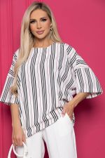 Блуза "Лола" (белая) Б8860 LT Collection