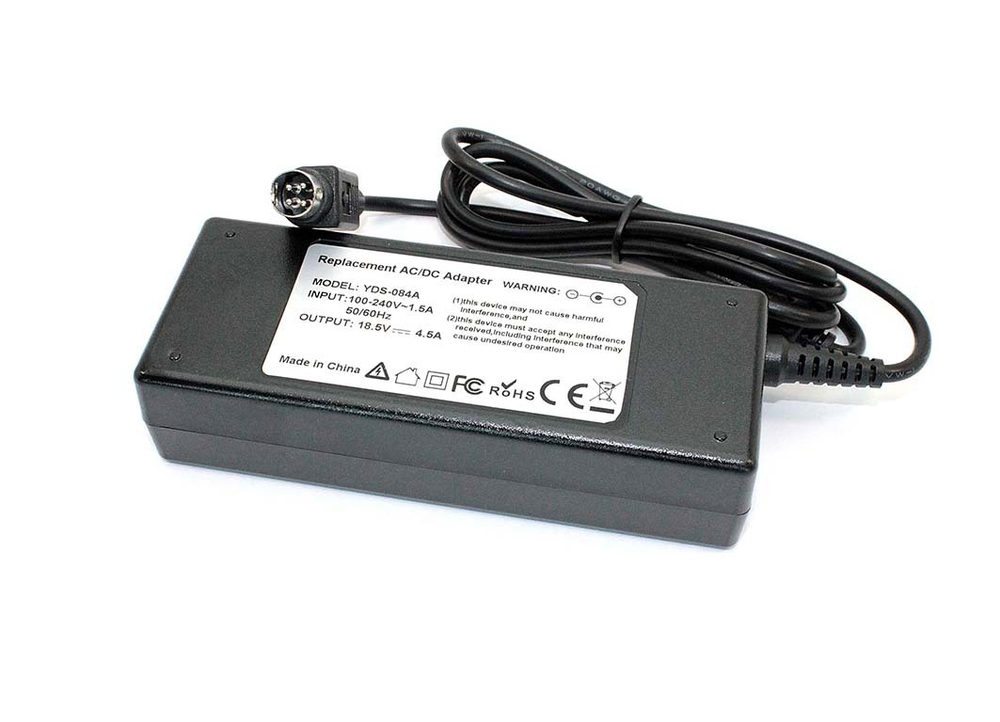Блок питания (сетевой адаптер) для ноутбуков HP 18.5V 4.5A 4pin 83W OEM