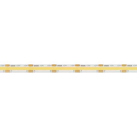 Светодиодная лента Arlight 16,5W/m 576LED/m CSPSMD теплый белый 5M COB-X576-10mm 24V White-MIX 036206