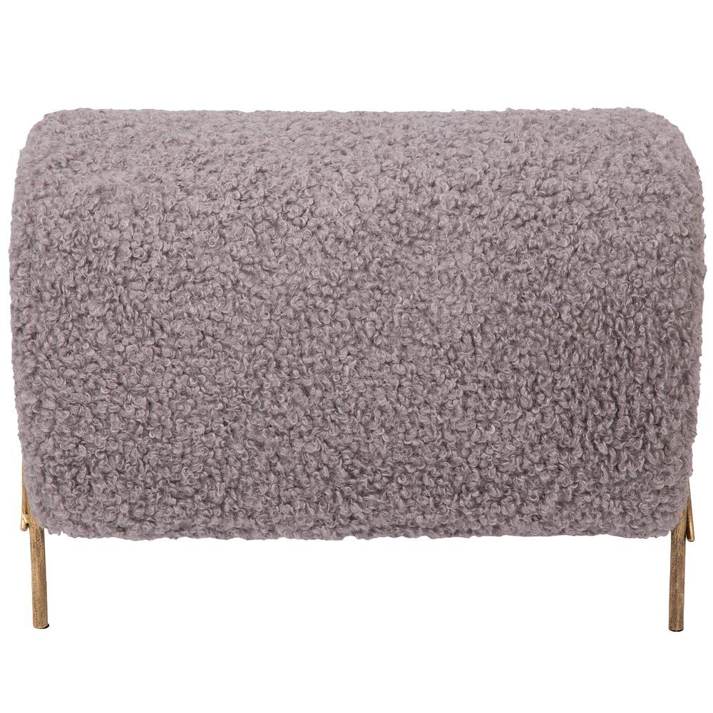 Банкетка Нимфея Серый Бронза