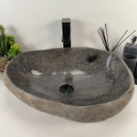 Раковина из речного камня RS-64915 56*44*15 0862