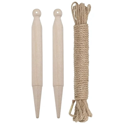 Набор разметочный (колышки 2шт, веревка 1шт)