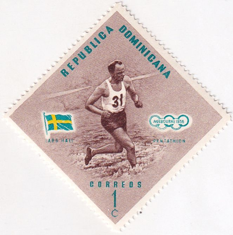 25 почтовых марок, Доминиканская республика, 1940-1950-е годы, Олимпиада, спорт, природа