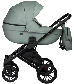 Детская коляска Indigo Mio Eco 2 в 1 03 шалфей кожа