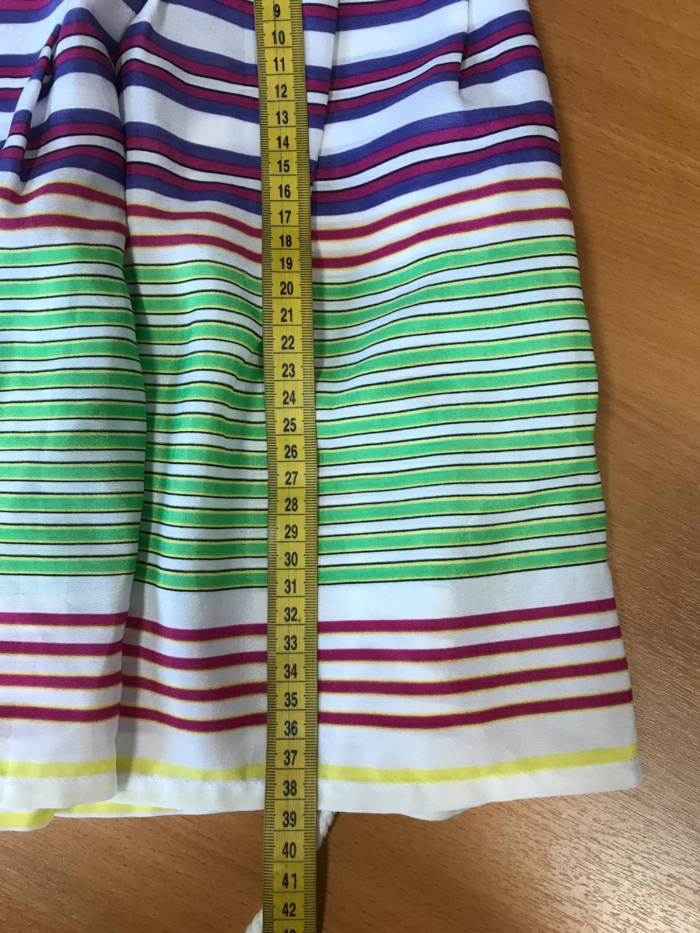 Юбка Oodji в полоску, визуально на 44/46 размер