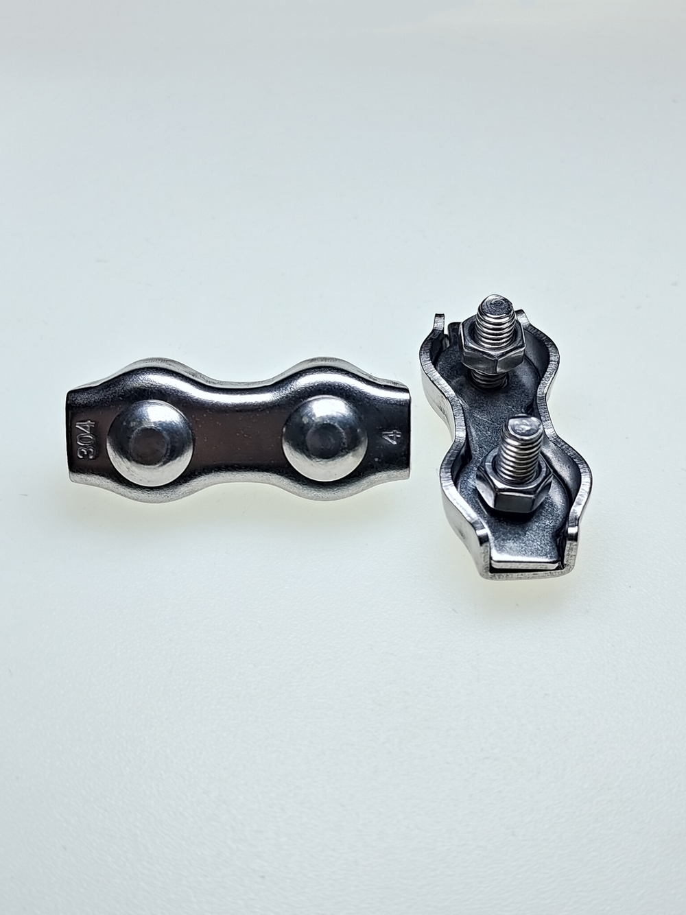 4 Соединитель троса двойной (DUPLEX) нерж. А2-70 (2 шт.)