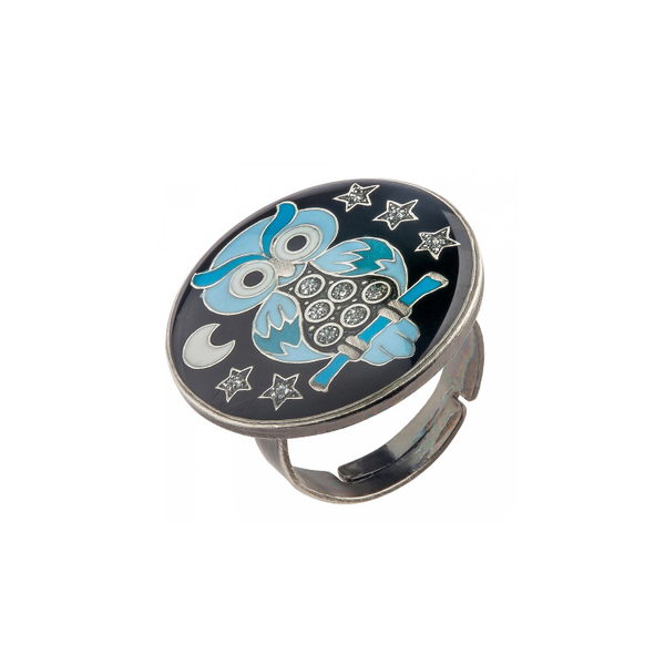 Кольцо Clara Bijoux Сова K27958 BW
