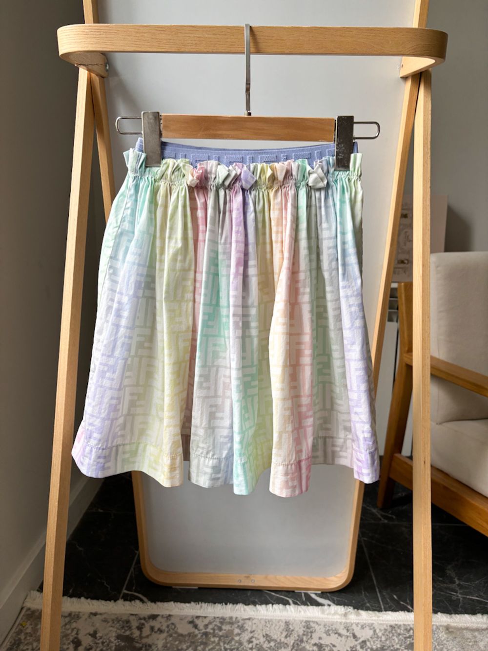 Хлопковая юбка Fendi, 122