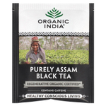 Organic India, Черный чай Purely Assam, 18 пакетиков для заваривания, 32,4 г (1,14 унции)