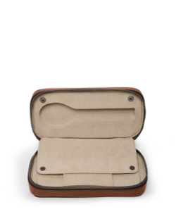 Футляр для часов кожаный/Cognac