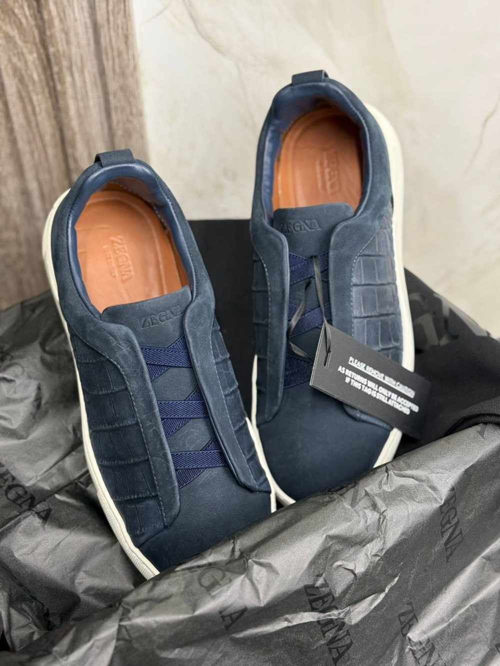 Кеды Zegna