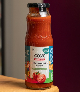 Соус низкокалорийный без сахара "Итальянский кетчуп", 270 г