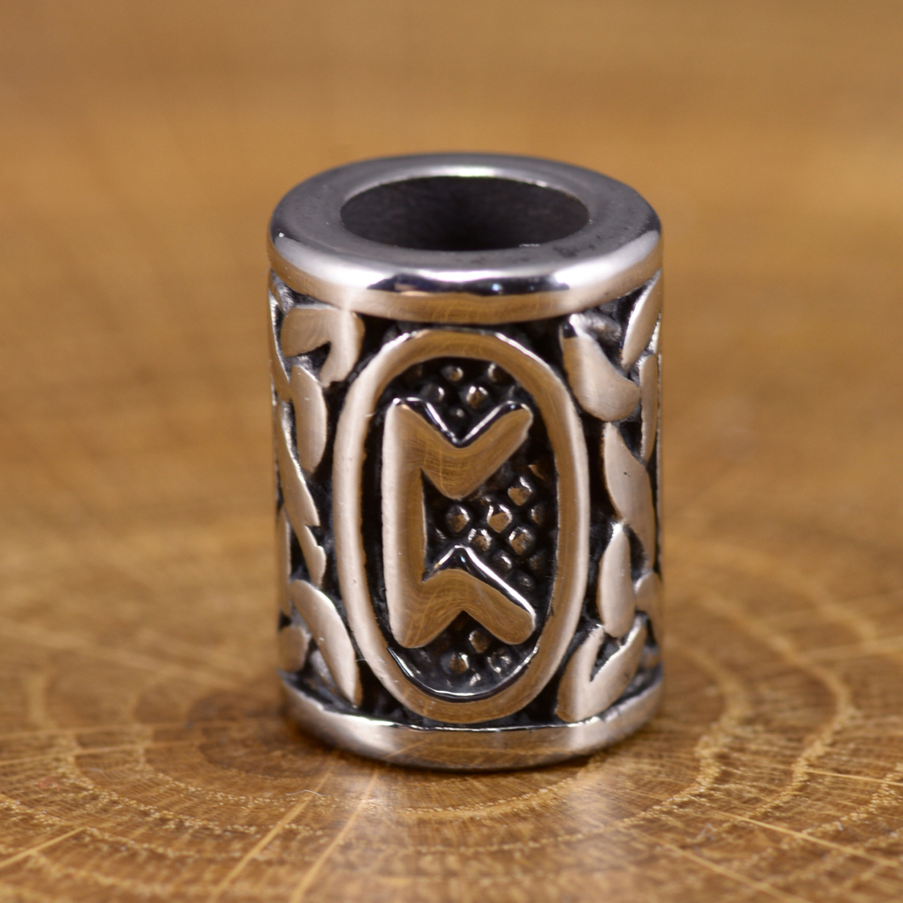 Бусины «РУНЫ» из нержавеющей стали В АССОРТИМЕНТЕ