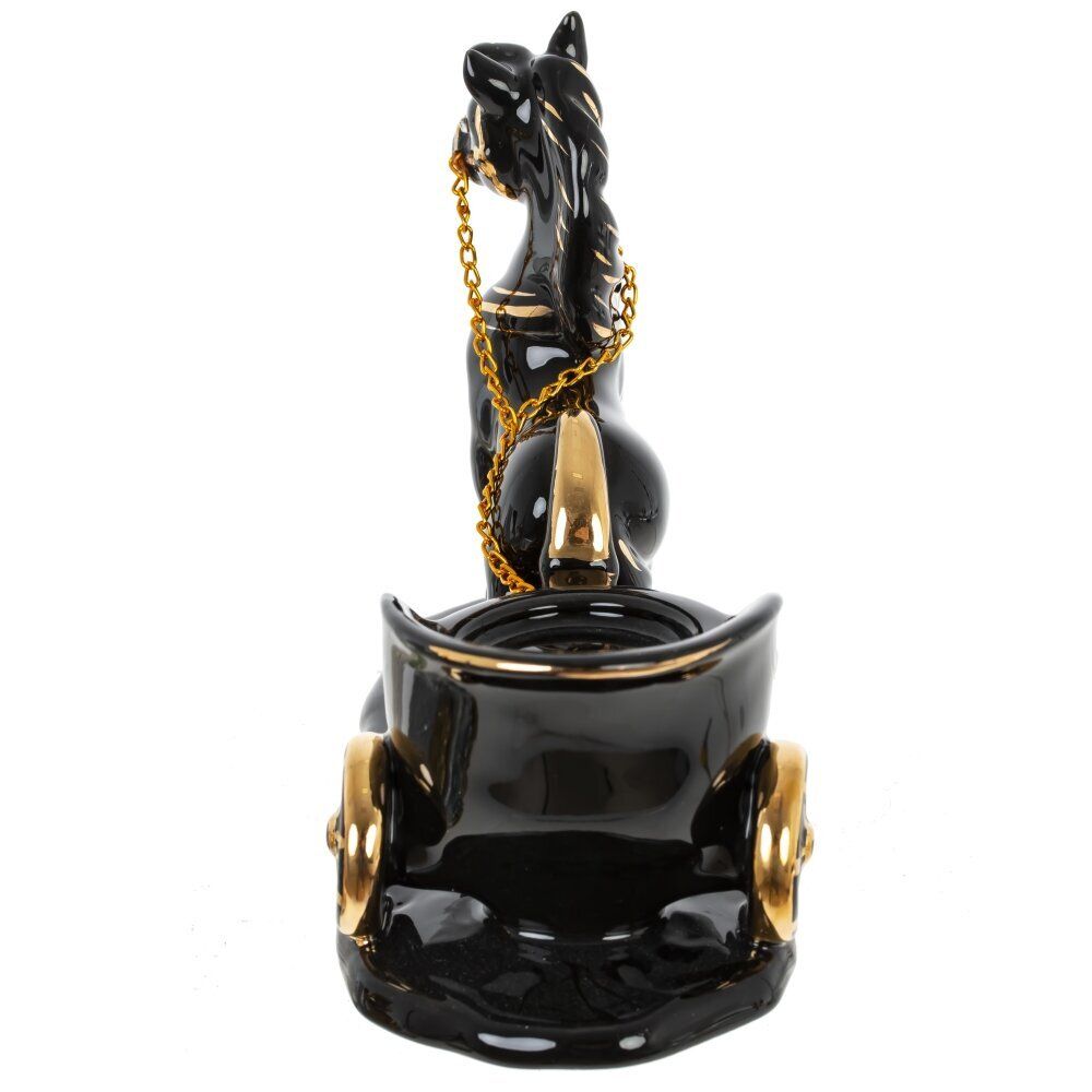 GAEM Фигурка декоративная "Лошадка" с подсвечником, L17 W7 H12 см