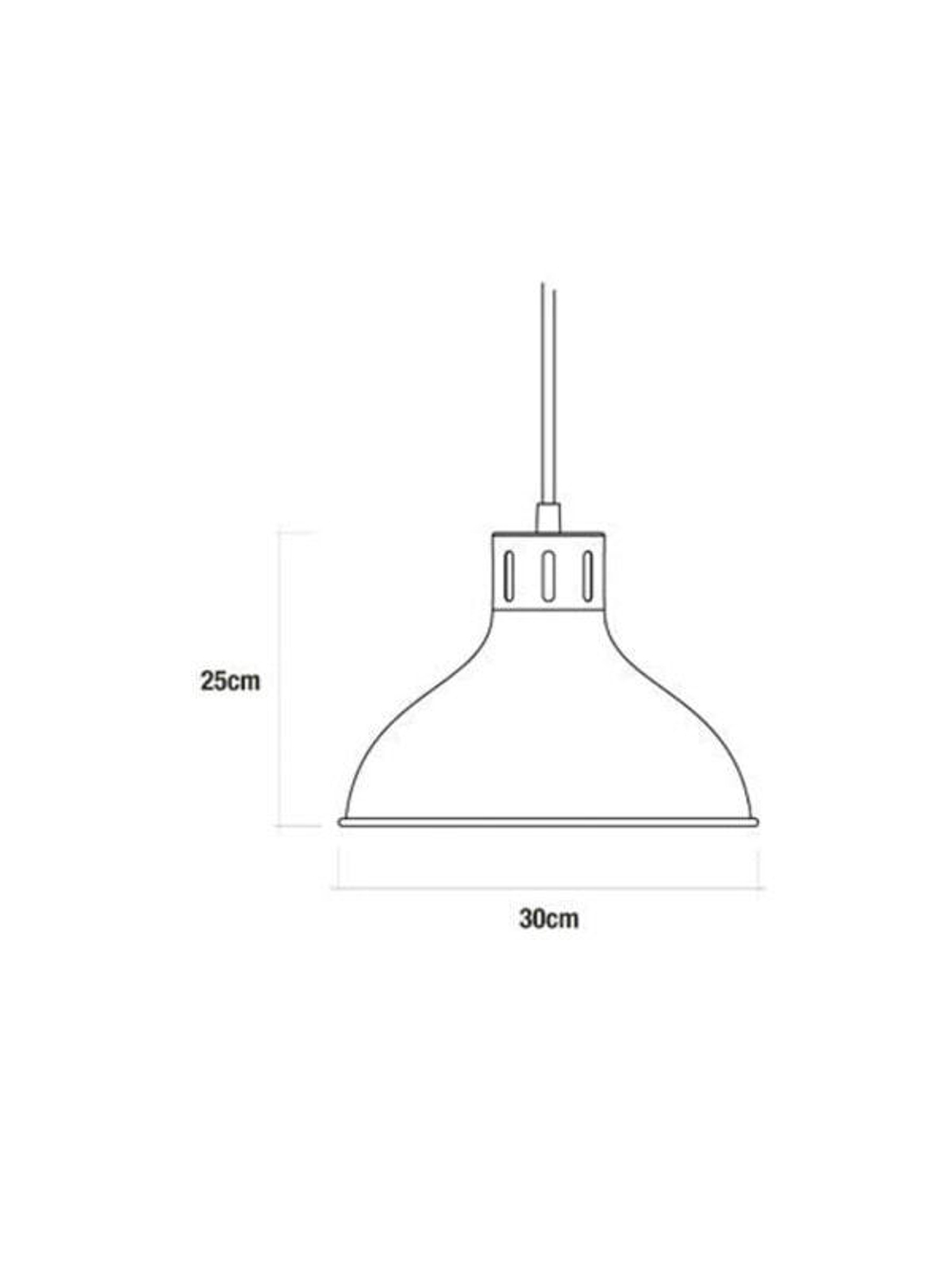 Потолочный светильник EDM 32111 Потолочный светильник Металл 60 W (30 x 25 cm)