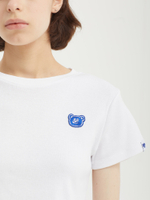 Женская Футболка Badbear Head Patch Slim White