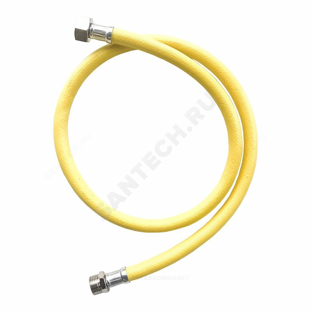 Подводка гибкая для газа ПВХ армированная 1/2" г-ш L=3м ЗИП-ФЛЕКС 71095У